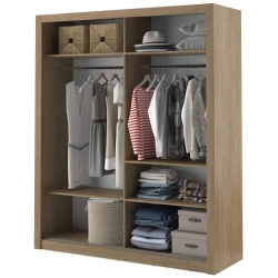 Daytona Shetland Oak 180cm Sliding Wardrobe