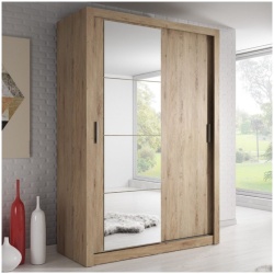 Alaska Shetland Oak 150cm Sliding Wardrobe