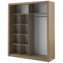 Alabama Shetland Oak 203cm Sliding Wardrobe