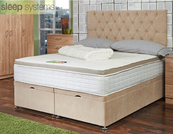 Bamboo Pocket Memory Divan Bed From