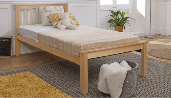 Sandra Beech Low End Wooden Bed