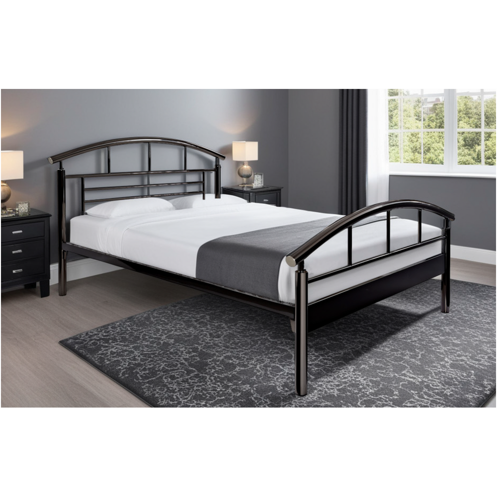 Jupiter Black Premier metal bed