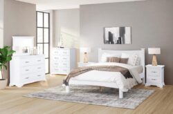 Lipari room set white