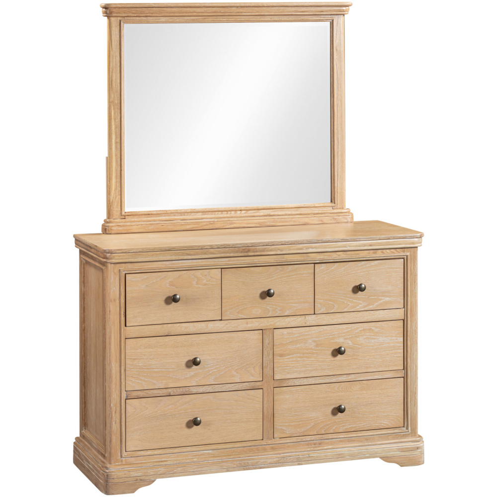 Alberta 7 Drawer Chest & Mirror