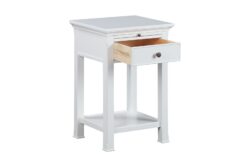 Verona 1 drawer bedside Table View 1