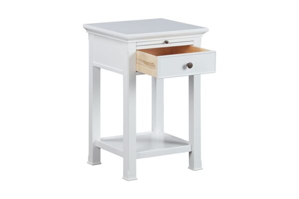 Verona 1 drawer bedside Table View 1