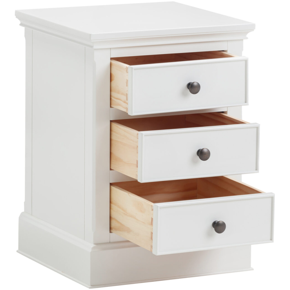 Verona Bedside – 3 Drawer