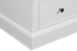 Verona Antique White 23 Drs Tall Chest View 4