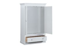 Verona Antique White Double Wardrobe View 1