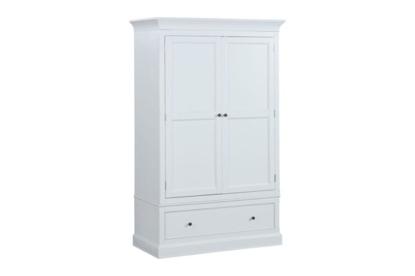 Verona Antique White Double Wardrobe View 3