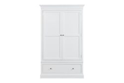 Verona Antique White Double Wardrobe View 4 scaled