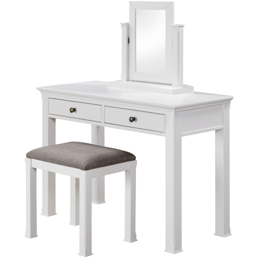 Verona Dressing Table, Stool & Mirror