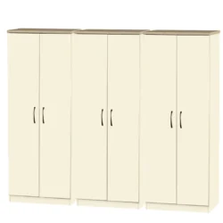 Siena 6 Door Wardrobe - Image 2