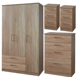 Destiny 4 Piece Drawer Bedroom Set - Large - Image 2