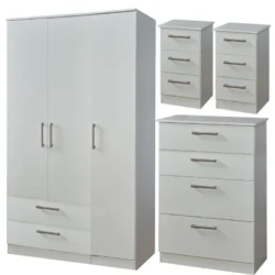 Destiny 4 Piece Drawer Bedroom Set - Large