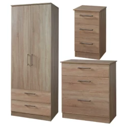 Destiny 3 Piece Drawer Bedroom Set
